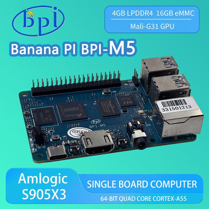 Banana PI BPI-M5 4GB LPDDR4 RA - Banana Pi Bpi-M5 incelemesi ve fiyatı