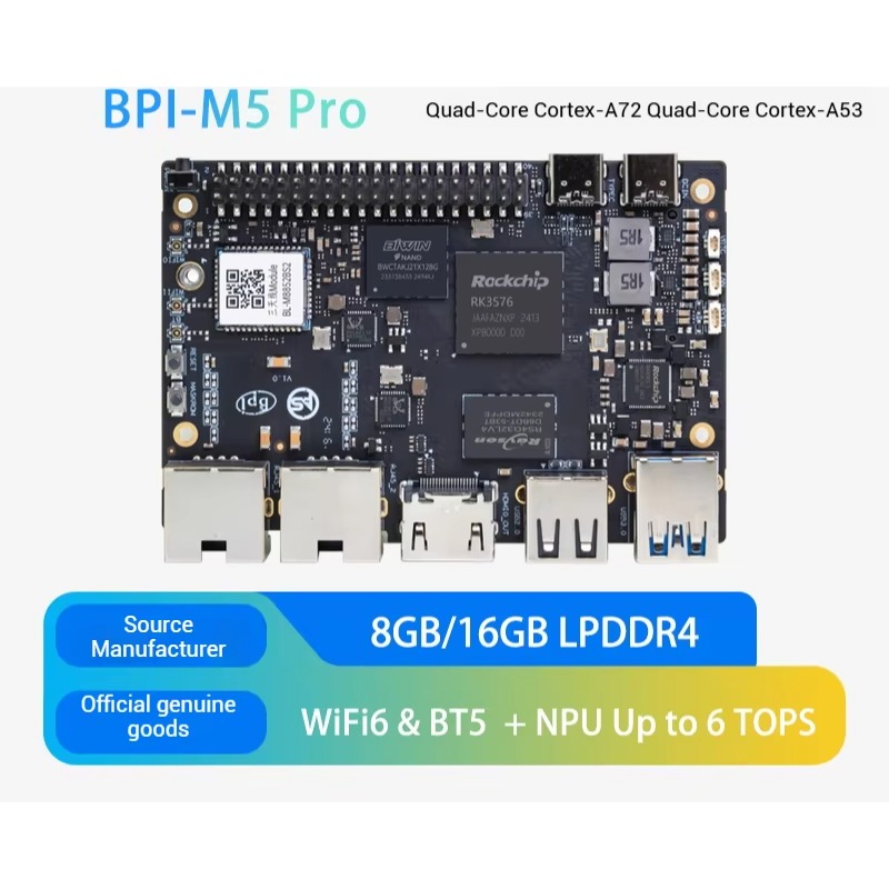 【Sıcak Fırsat】BPI-M5 Pro Amlog - Banana Pi Bpi-M5 incelemesi ve fiyatı